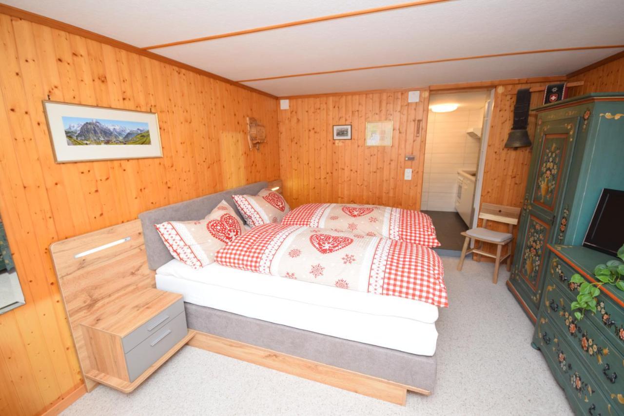 Studio bim Chalet bim Chilchli Mürren Esterno foto